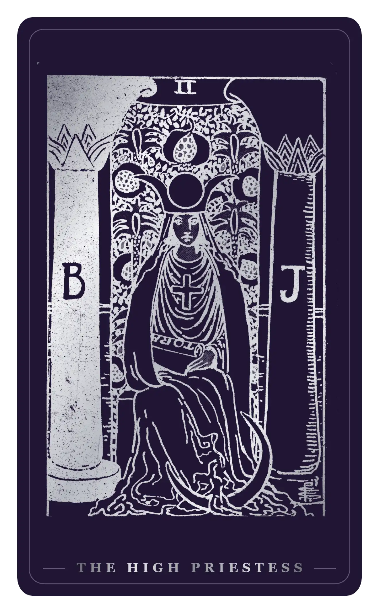 High Priestess card