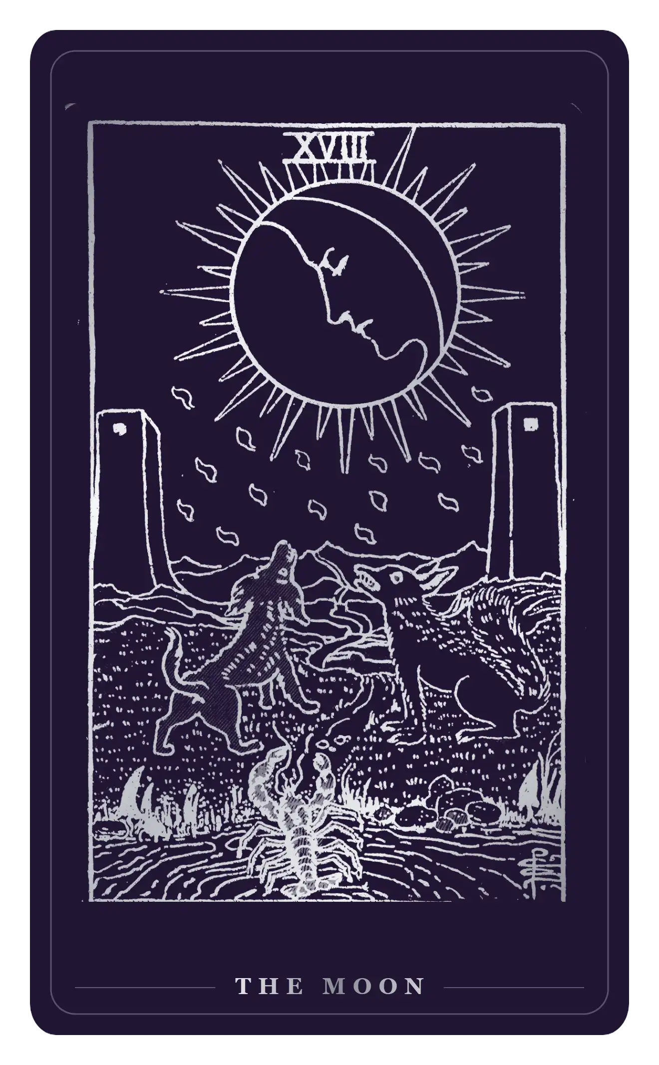 Moon card