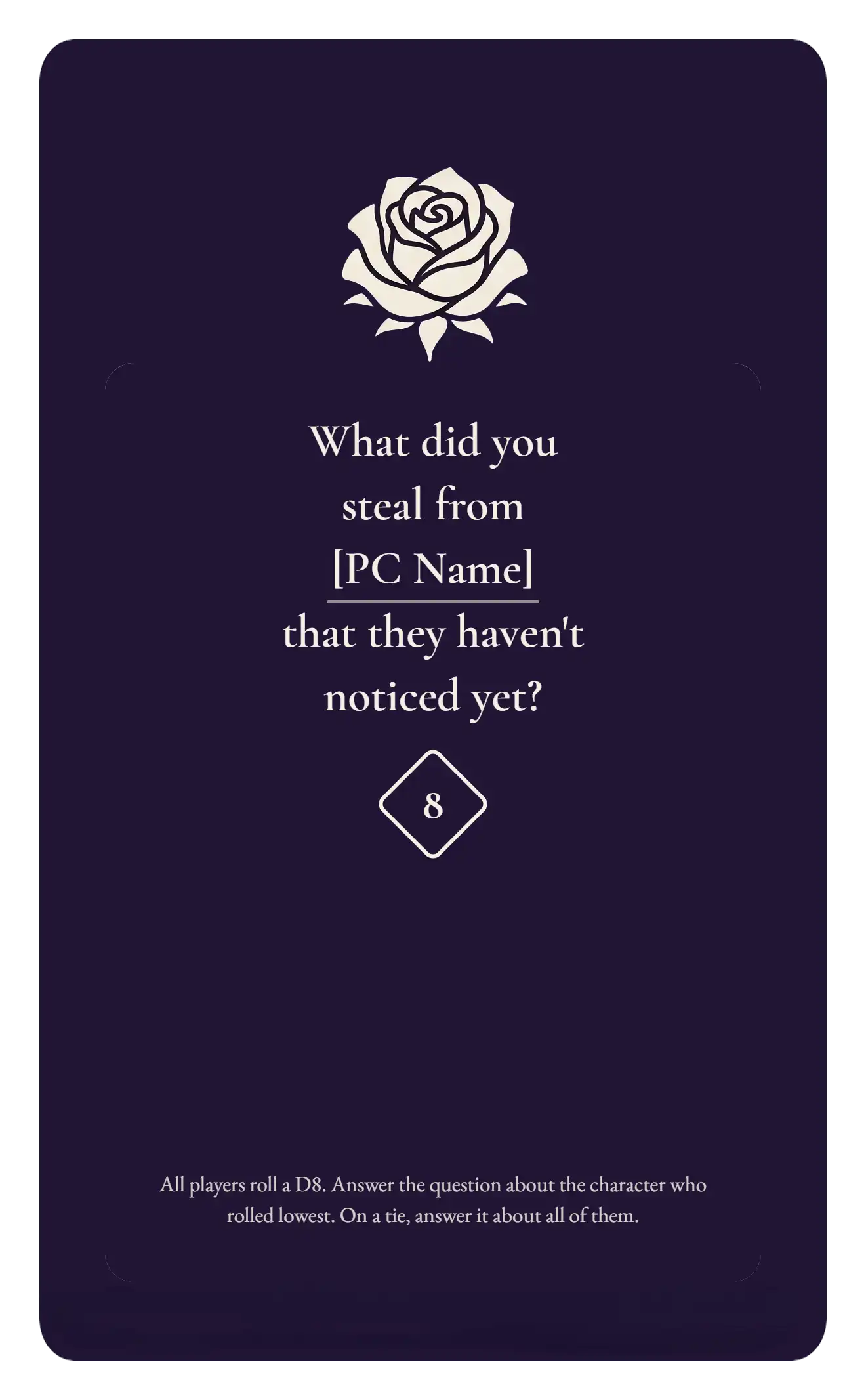 Stolen card