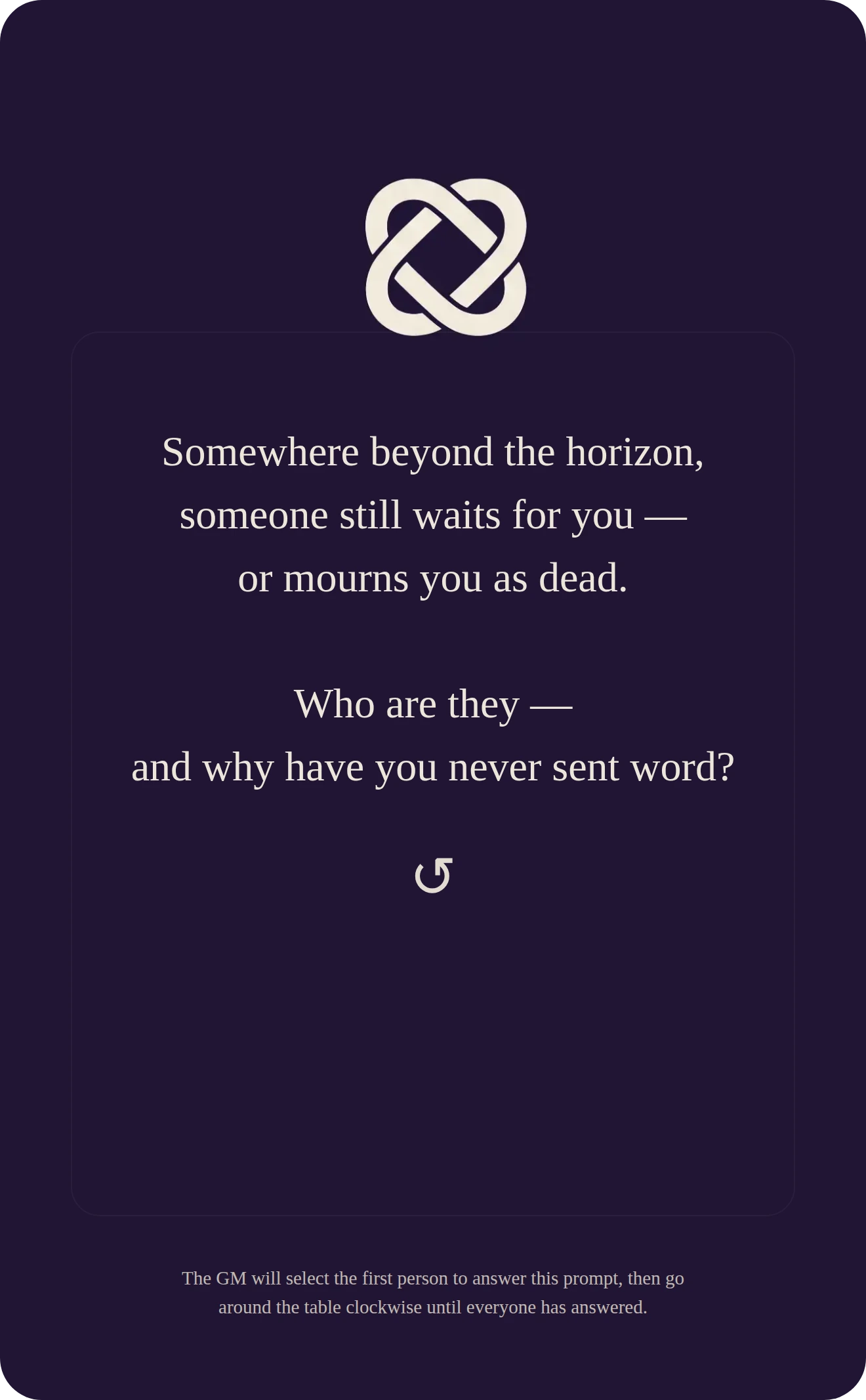 Left Behind (II) card